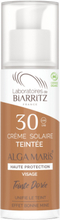 Laboratoires De Biarritz, Alga Maris Tinted Face Sunscreen Spf30 Golden, 50 Ml Solkrem Ansikt Nude Laboratoires De Biarritz*Betinget Tilbud