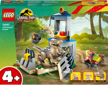 LEGO Jurassic Park Velociraptor Escape Dinosaur Toy (76957)