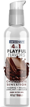 Playful 4 in 1 Lubricant with Chocolate Sensation Flavor - 118ml