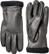 Hestra Deerskin Primaloft Rib Gloves Men Black