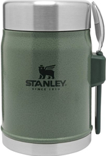 Stanley The Legendary Food Jar + Spor Hammertone Green 0,4 L Matte Black