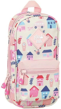 Pencil Case Backpack Glow Lab Welcome Home Pink