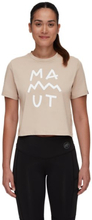 Mammut Massone T-Shirt Cropped Women Lettering Savannah