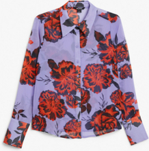 Leightweight fitted shirt - Purple