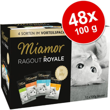 Super-Sparpaket Miamor Ragout Royale 48 x 100 g - Multi-Mix in Jelly II