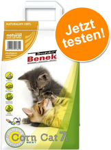 Super Benek Katzenstreu - Probiergrösse 7 l - Corn Cat Meeresbrise