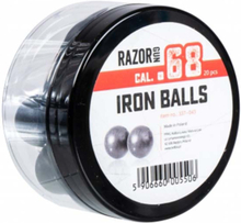 RazorGun Iron Balls .68 - 20st