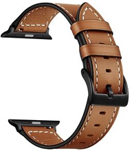 Classic ægte læderurbåndsudskiftning til Apple Watch Series 6 SE 5 4 44mm / Series 3 2 1 42mm