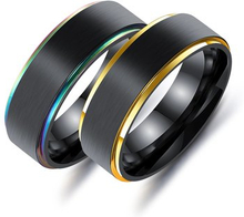 Black Titanium Steel Ring