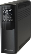 PowerWalker VI 600 CSW IEC - UPS - AC 170 - 280 V - 360 Watt - 600 VA - 7 At - USB - lähtöliitännät: 8