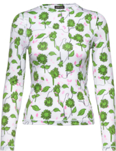 Juno, 1483 Stocking Jersey T-shirts & Tops Long-sleeved Grønn STINE GOYA*Betinget Tilbud