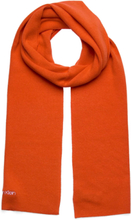 Essential Knit Scarf 30X180 Accessories Scarves Winter Scarves Oransje Calvin Klein*Betinget Tilbud