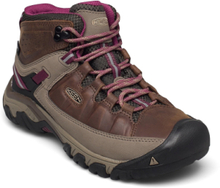 Ke Targhee Iii Mid Wp W Weiss-Boysenberry Shoes Sport Shoes Outdoor/hiking Shoes Brun KEEN*Betinget Tilbud