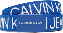 Barnskärp Calvin Klein Jeans Canvas Logo Belt IU0IU00125 Blå