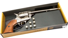 Denix Presentset - Revolver .45 Peacemaker Silver, USA 1873 Replika