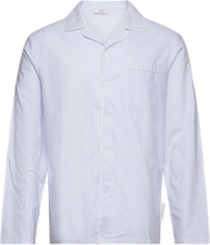 Westley Pyjama Shirt Designers Night & Loungewear Pyjama Tops Blue Reiss