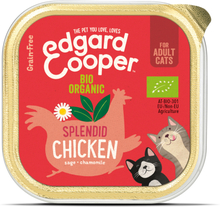 Edgard&Cooper Kuipje Adult Biologisch 85 g - Kattenvoer - Vis