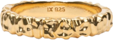 Ix Crunchy Class Ring Ring Smykker Gold IX Studios