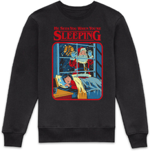Steven Rhodes He Sees You When You're Sleeping Sweatshirt - Black - XS - Black