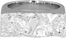 Ix Rustic Ring Silver Ring Smykker Sølv IX Studios*Betinget Tilbud