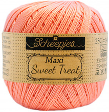 Scheepjes Maxi Sweet Treat Garn Unicolor 264 Ljuskorall