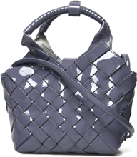 Misu Mini Flint Patent Bags Small Shoulder Bags-crossbody Bags Blue Cala Jade