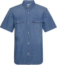 Ss Relaxed Fit Western Tombsto Tops Shirts Short-sleeved Blue LEVI´S Men