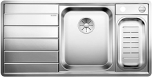 Blanco Axis III 6S-IF højre MXI køkkenvask, 100x51 cm, rustfrit stål