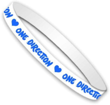 One Direction Gummy Wristband: Colours