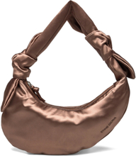Julius, 1977 Hobo Bag Satin Designers Top Handle Bags Brown STINE GOYA