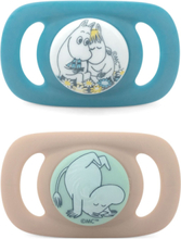 Pacifier Chilla Silic Moomin&Moomin On Hands 2-Pack +4 Month Baby & Maternity Pacifiers & Accessories Pacifiers Multi/patterned Esska