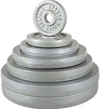 Viktskivor IRON Silver - 0,5kg-30kg