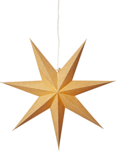Star Trading Cotton papirstjerne, 60 cm, guld