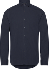 Dc Flex Poplin Solid Sf Shirt Skjorte Business Marineblå Tommy Hilfiger*Betinget Tilbud