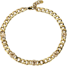 Angelina Sg Golden Accessories Jewellery Bracelets Chain Bracelets Gold Dyrberg/Kern