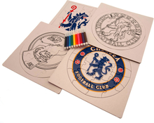 Chelsea FC Farve/Logo puzzlespil