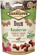 Carnilove Crunchy Snack Duck With Raspberries Kattgodis - 50 g