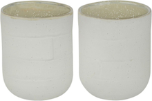 Sand Grain Mug, 30 Cl., 2-Pack Home Tableware Cups & Mugs Coffee Cups Cream Mette Ditmer