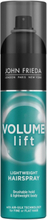 Volume Lift Lightweight Hairspray 250 Ml Beauty WOMEN Hair Styling Hair Spray Nude John Frieda*Betinget Tilbud