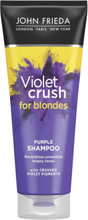 Sheer Blonde Violet Crush Shampoo 250 Ml Beauty WOMEN Hair Care Silver Shampoo Nude John Frieda*Betinget Tilbud
