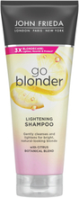 Sheer Blonde Go Blonder Lightening Shampoo 250 Ml Beauty WOMEN Hair Care Silver Shampoo Nude John Frieda*Betinget Tilbud