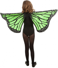 Vlinder vleugels - groen - voor kinderen - Carnavalskleding/accessoires