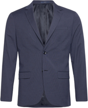 Super Slim Fit Suit Blazer In Stretch Fabric Suits & Blazers Blazers Single Breasted Blazers Marineblå Mango*Betinget Tilbud