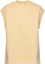 Eliana Vest 11720 T-shirts & Tops Short-sleeved Creme Samsøe Samsøe*Betinget Tilbud