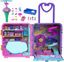 Pollyville Resort Roll Away Playset Toys Playsets & Action Figures Movies & Fairy Tale Characters Multi/patterned Polly Pocket