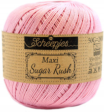 Scheepjes Maxi Sugar Rush Garn Unicolor 222 Tulpan