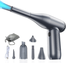 K16 Mini Portable Turbine Hair Dryer Electric Portable Dust Blower Mini Vacuum Cleaner Multifunctional Tool