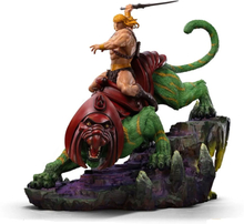 Masters of the Universe Deluxe Art Scale Statue 1/10 He-man and Battle Cat 31 cm