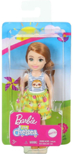 Barbie Chelsea Flicka med kjol sengångarmotiv GHV66