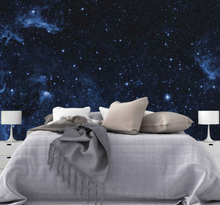 Galaxy slaapkamer met sterrenbeelden
